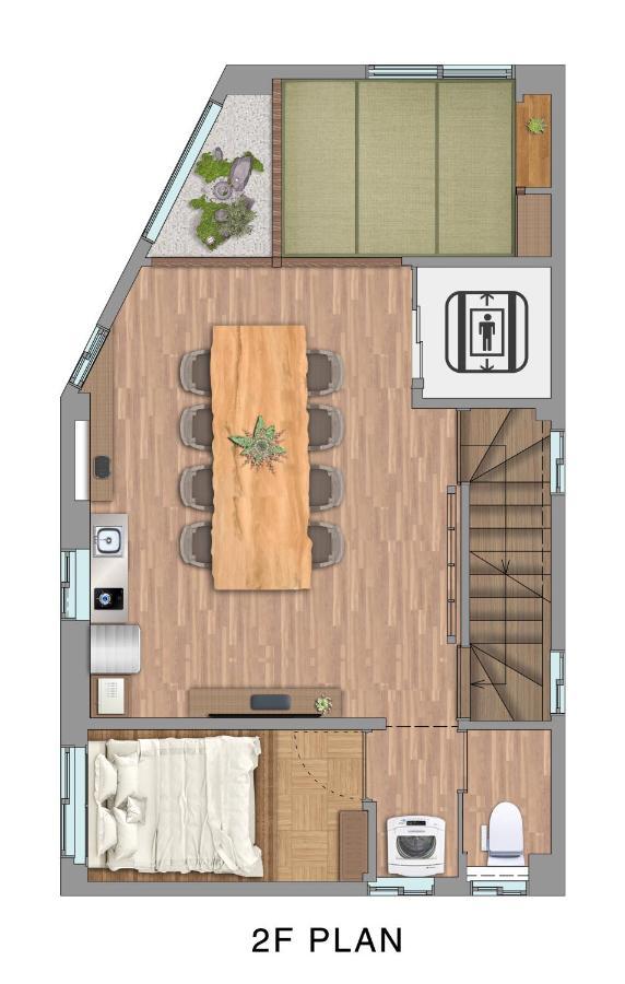 فيلا 古今 天下茶屋 With A Private Parking Lot And A Half Open-Air Bath And Direct To Kix أوساكا المظهر الخارجي الصورة